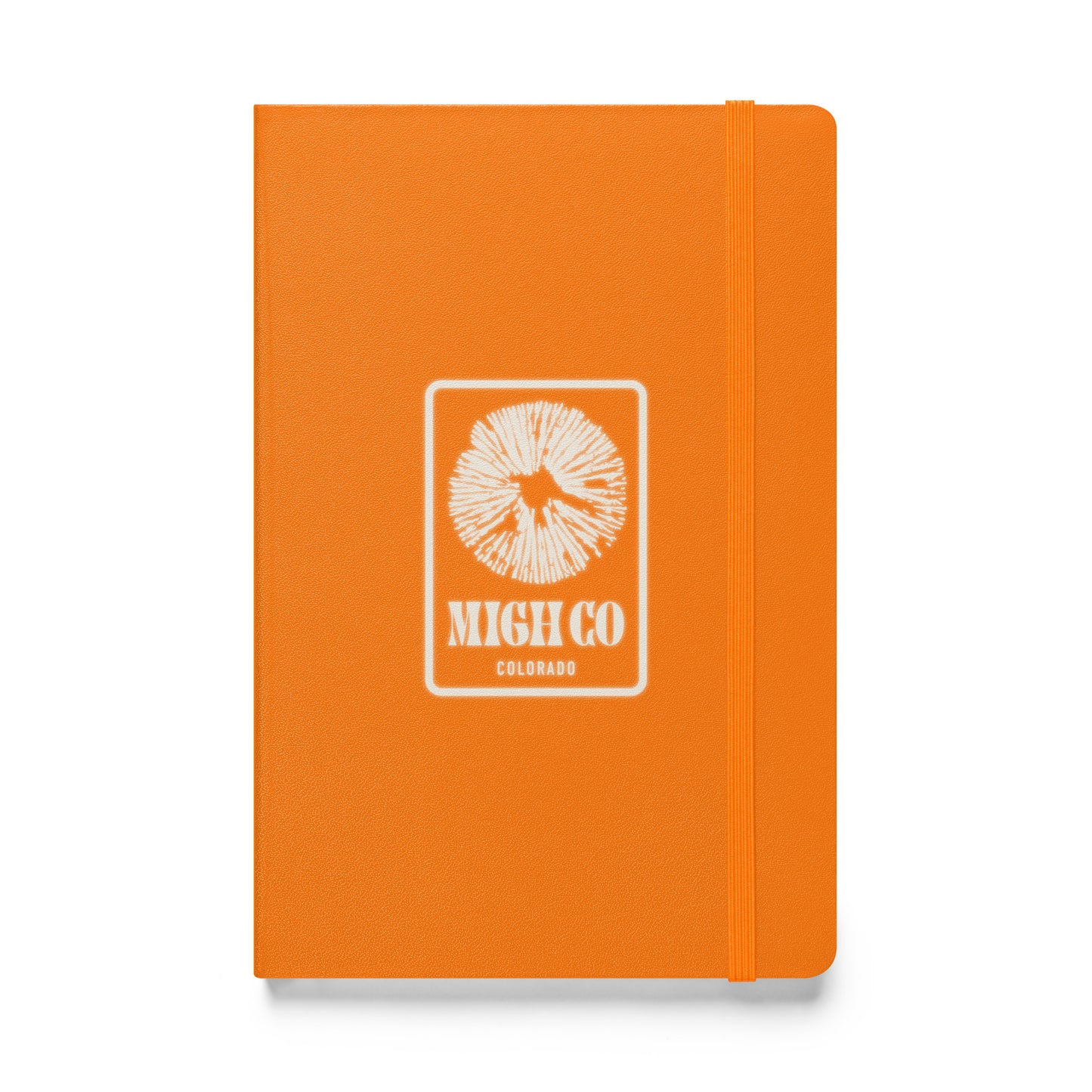 Hardcover bound notebook