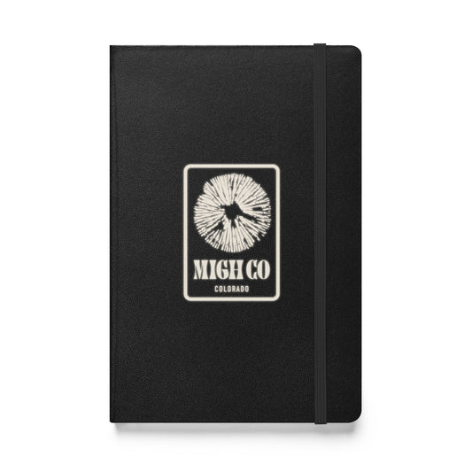 Hardcover bound notebook